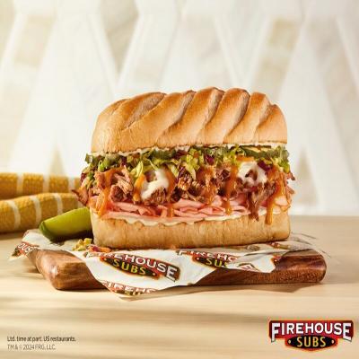 The Firehouse Sub menu